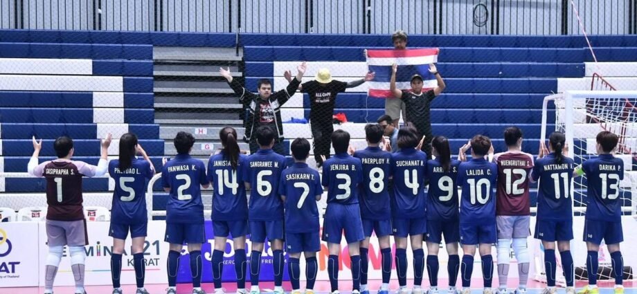 ฟุตซอลหญิงไทย อัด อินโด 3-0 เปิดอาเซียน