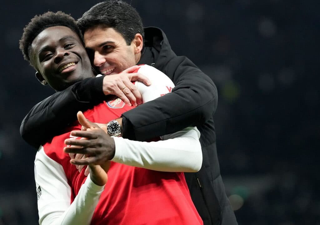 อาร์เตต้า กางปีกป้อง ซาก้า หลังฟอร์มฝืด-เชื่อจะกลับมาผลิบานช่วงโค้งสุดท้าย