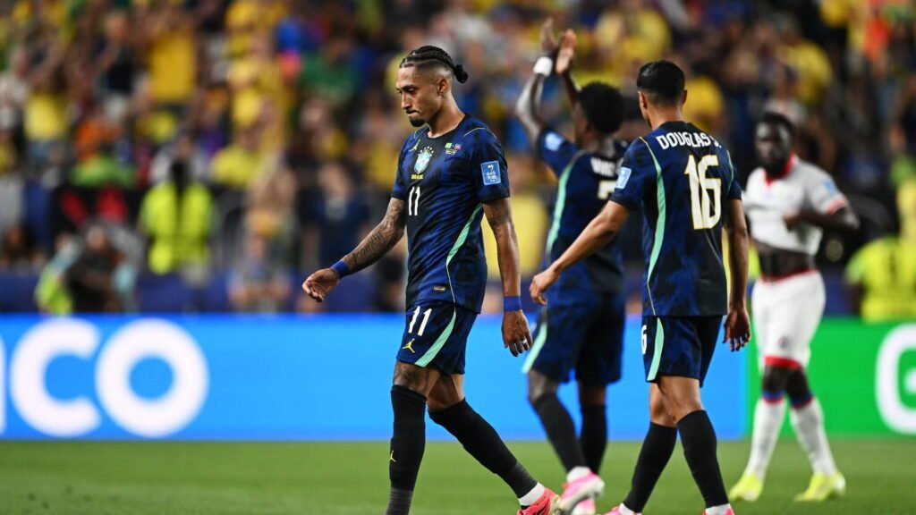 Brazil 3 0 Haiti 4