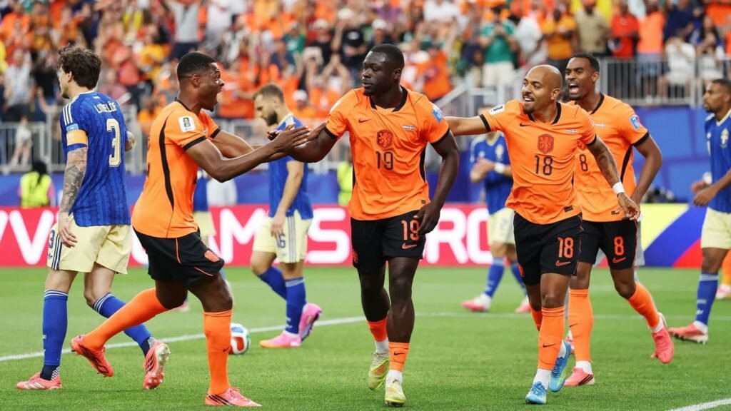 Netherlands 5 1 Sweden 2