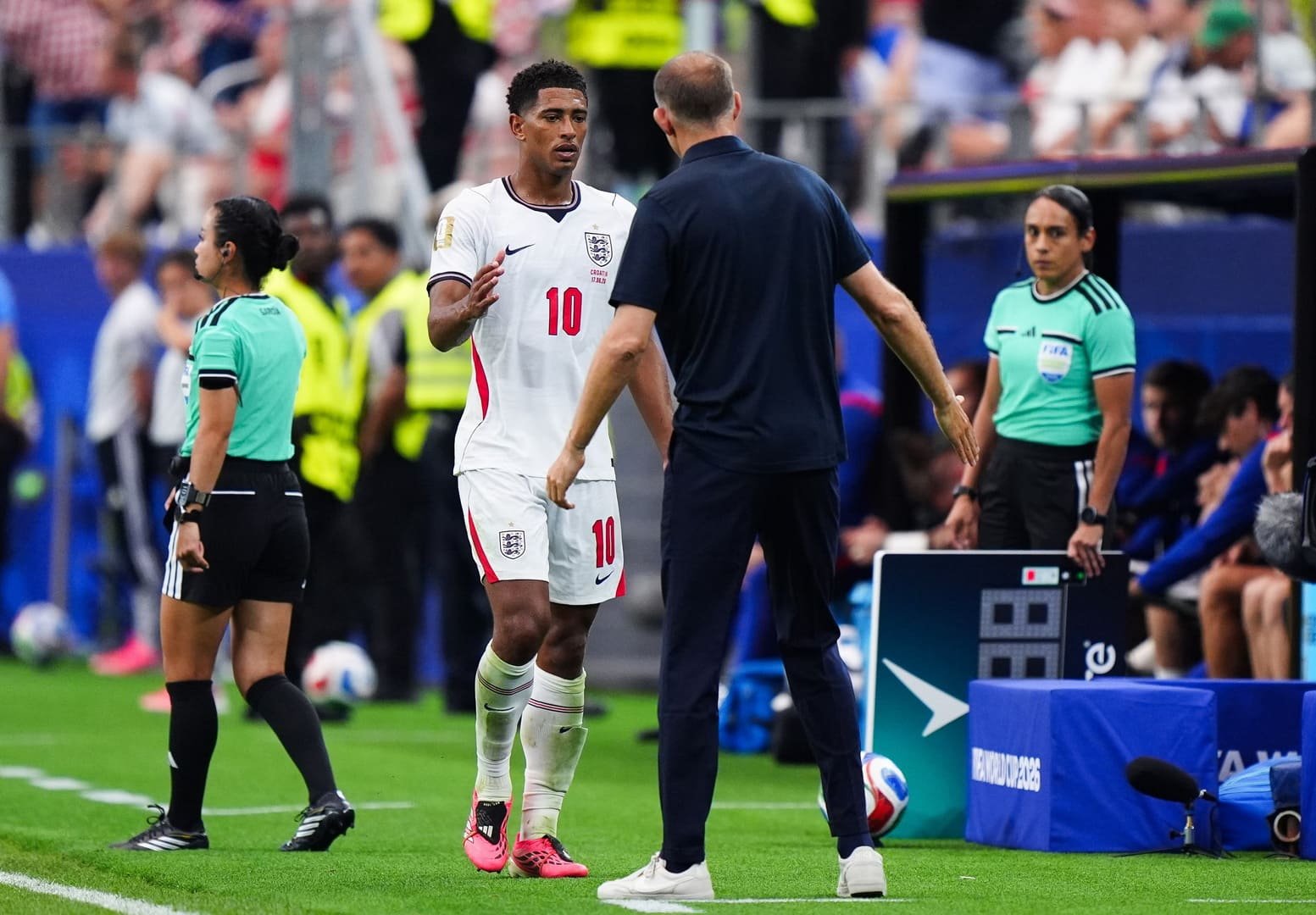 ทีเด็ดเกมใหญ่! ทูเคิ่ล ยันขาด จู๊ด เบลลิงแฮม ไม่ได้เกมอัดโครเอเชีย