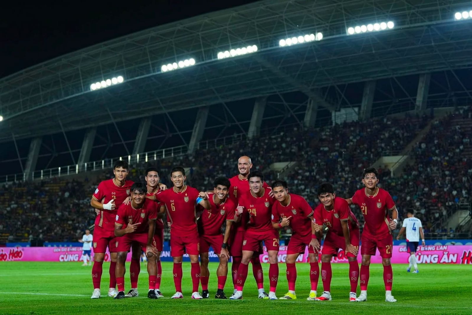ประเดิมหรู! ทีมชาติไทย ถล่ม สปป.ลาว 5-0 ขึ้นจ่าฝูงกลุ่มบี ศึกอาเซียน คัพ 2026