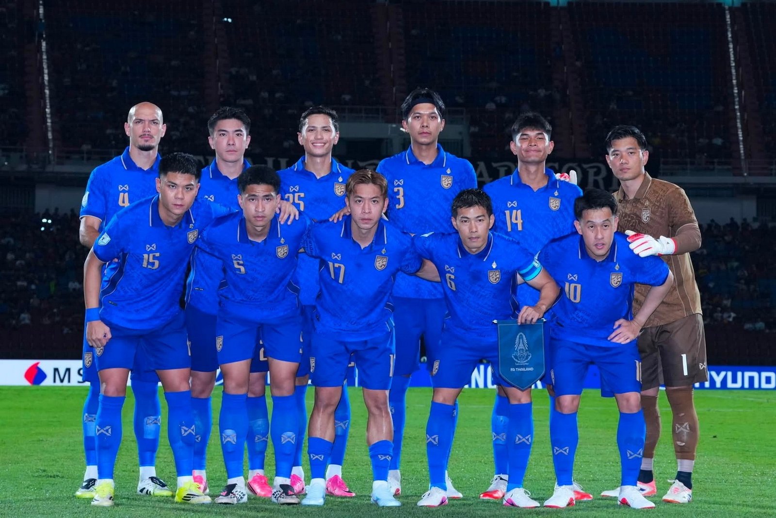 ทะลุสู่รอบชิงชนะเลิศ! ทีมชาติไทย พ่าย สิงคโปร์ 1-2 รวมผลสองนัดชนะ 4-3 ศึกลูกหนัง อาเซียน คัพ 2026