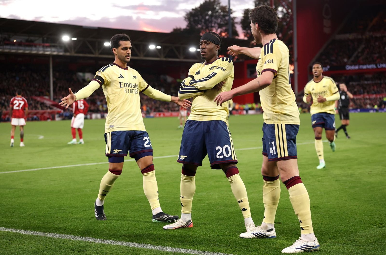 โนนี่ มาดูเอเก้ ปีกอาร์เซน่อล ผู้ทำประตูชัยในเกมพบฟอเรสต์